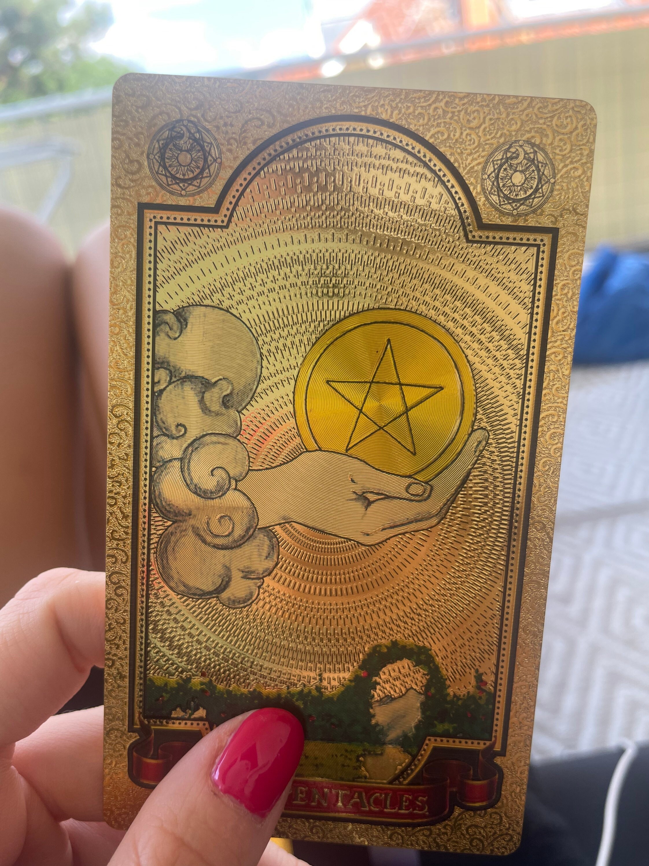 GOLD Tarot Deck 78 Cards Tarot Deck for Beginners Tarot Deck Etsy Australia