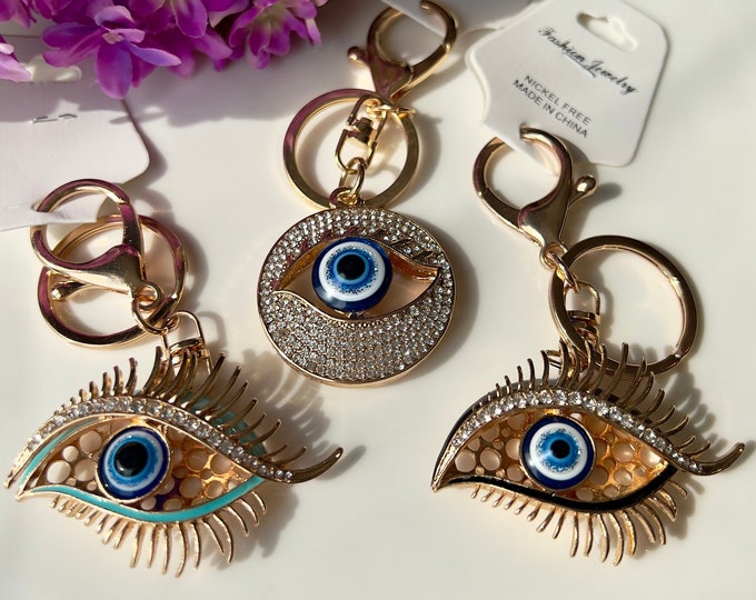Evil Eye Keychain evil Eye Protection Jewelry Key Chain Gift Ideas — free download