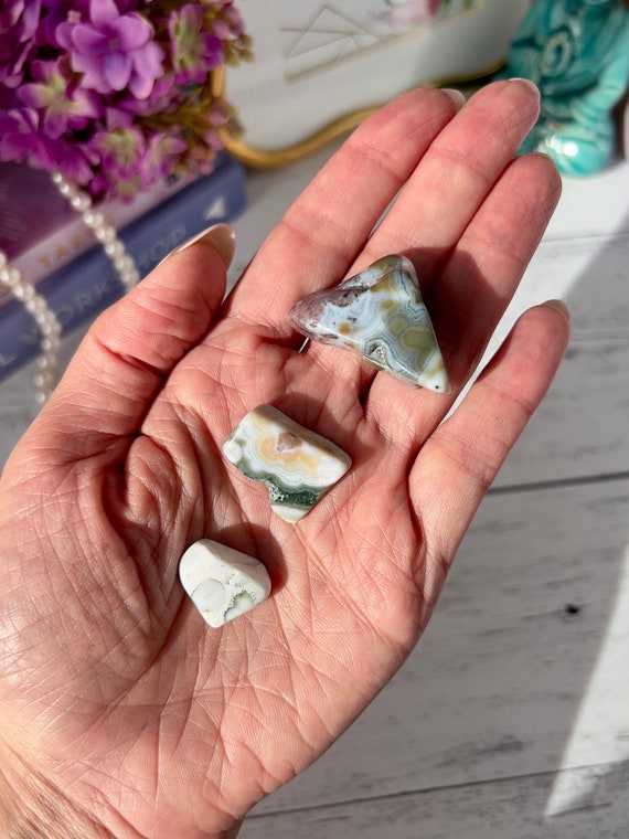 8th veinオーシャンジャスパーハート①꧂ オーシャンジャスパー8th