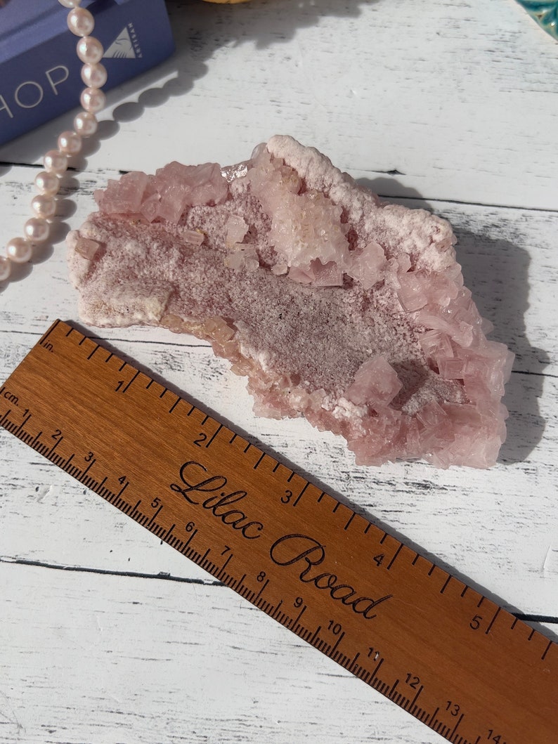 Cluster Ruller Pink Halite Crystal Cluster | Searles Lake, California - Etsy