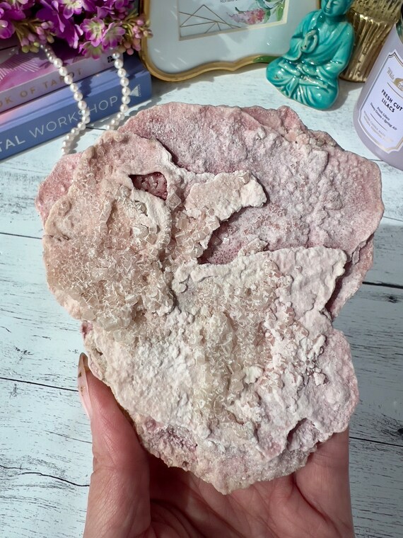 結晶が素晴らしい岩塩結晶クラスター 【公式通販】