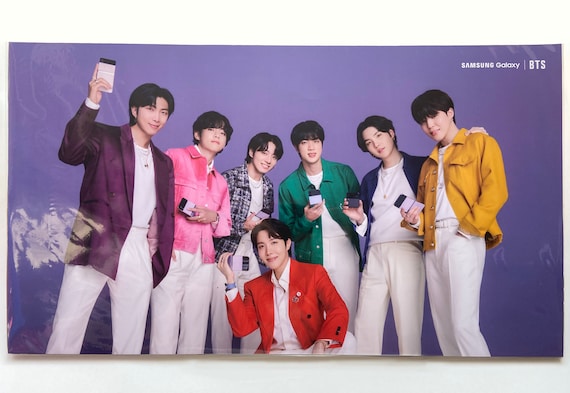 Limited Edition Bts X Samsung Experience Poster London 2022 - Etsy Singapore