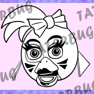 Glamrock Chica svg