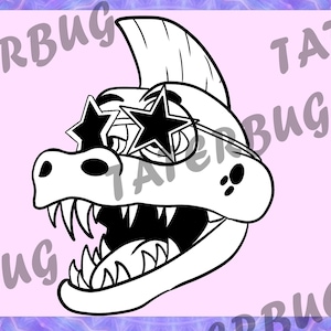 Monty Gator svg