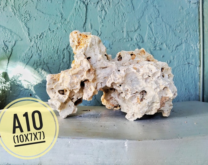 Limestone Large Freestanding Stone With Big Holes and Caves Decorative