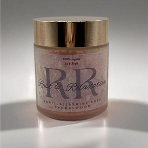 Vanilla Jasmine Rose Sandalwood Bath Salt