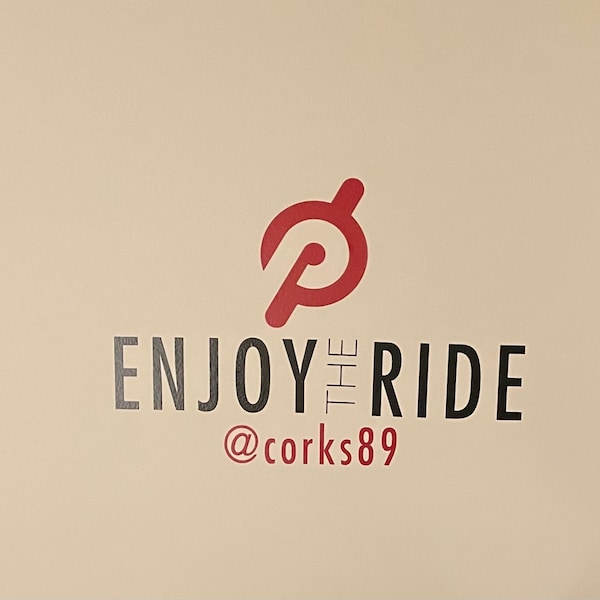 Peloton Wall Decal Etsy