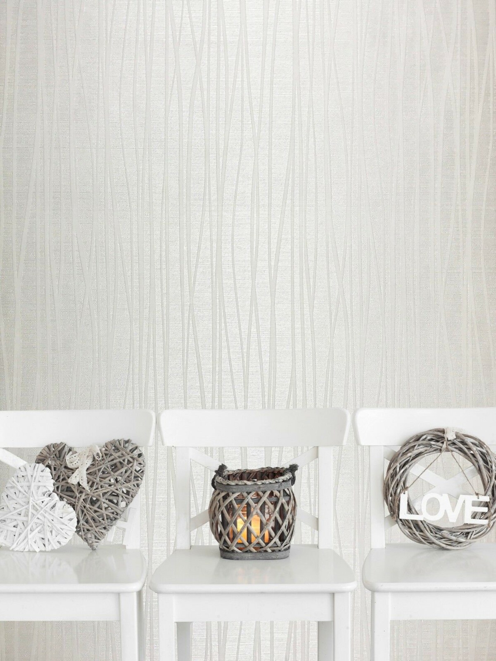 Flock Modern Flocked Wallpaper off White Textured Flocking Etsy