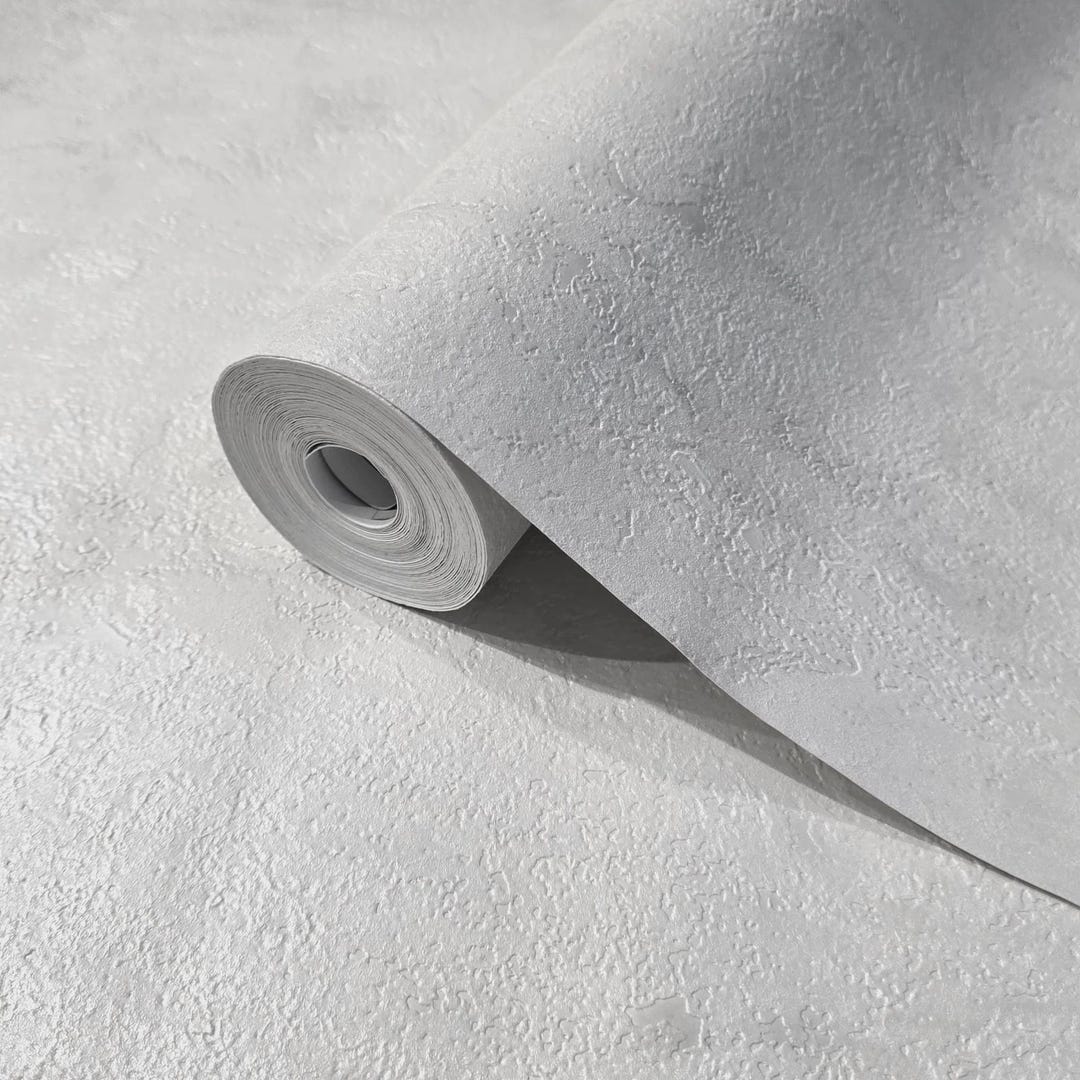 Grayish Ivory off White Cream Faux Stone Plaster Imitation Textured ...