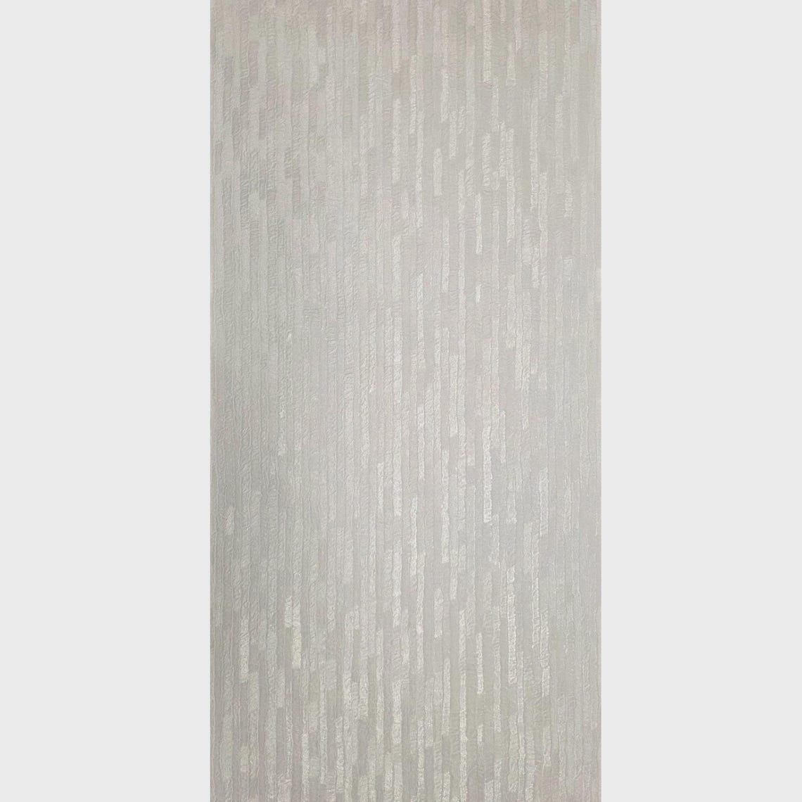 Satin Ivory Gold Metallic Faux Fabric Vertical Stripes Textured Lines ...