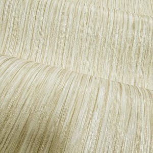 Wheat Golden Tan Beige Cream Stria Lines Faux Fabric Textured Modern ...