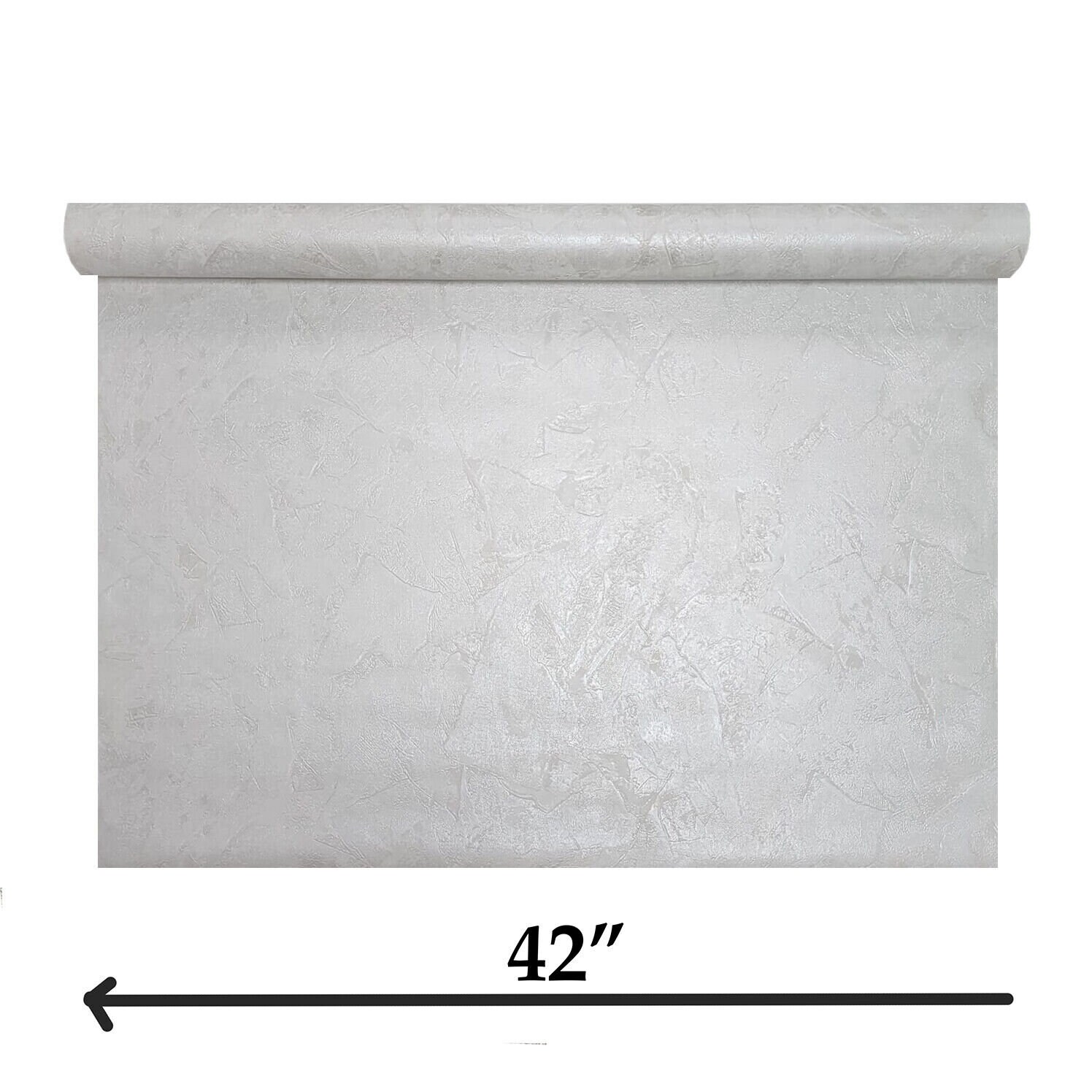 Contemporary Ivory off White Gold Cream Wallpaper Textured Faux ...