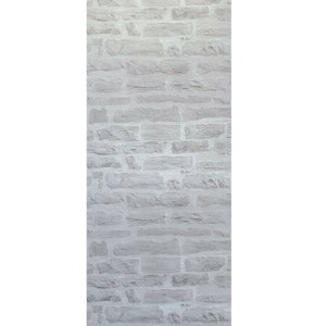 Papier peint texturé gris mat moderne faux béton brique brique revêtements muraux rouleau image 4