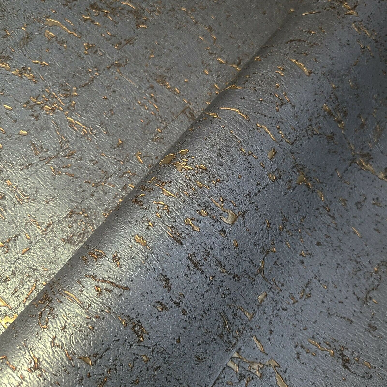 Faux Cork Wallpaper Industrial Dark Gray Silver Bronze Gold - Etsy Faux Cork Wallpaper Industrial Dark Gray Silver Bronze Gold - Etsy