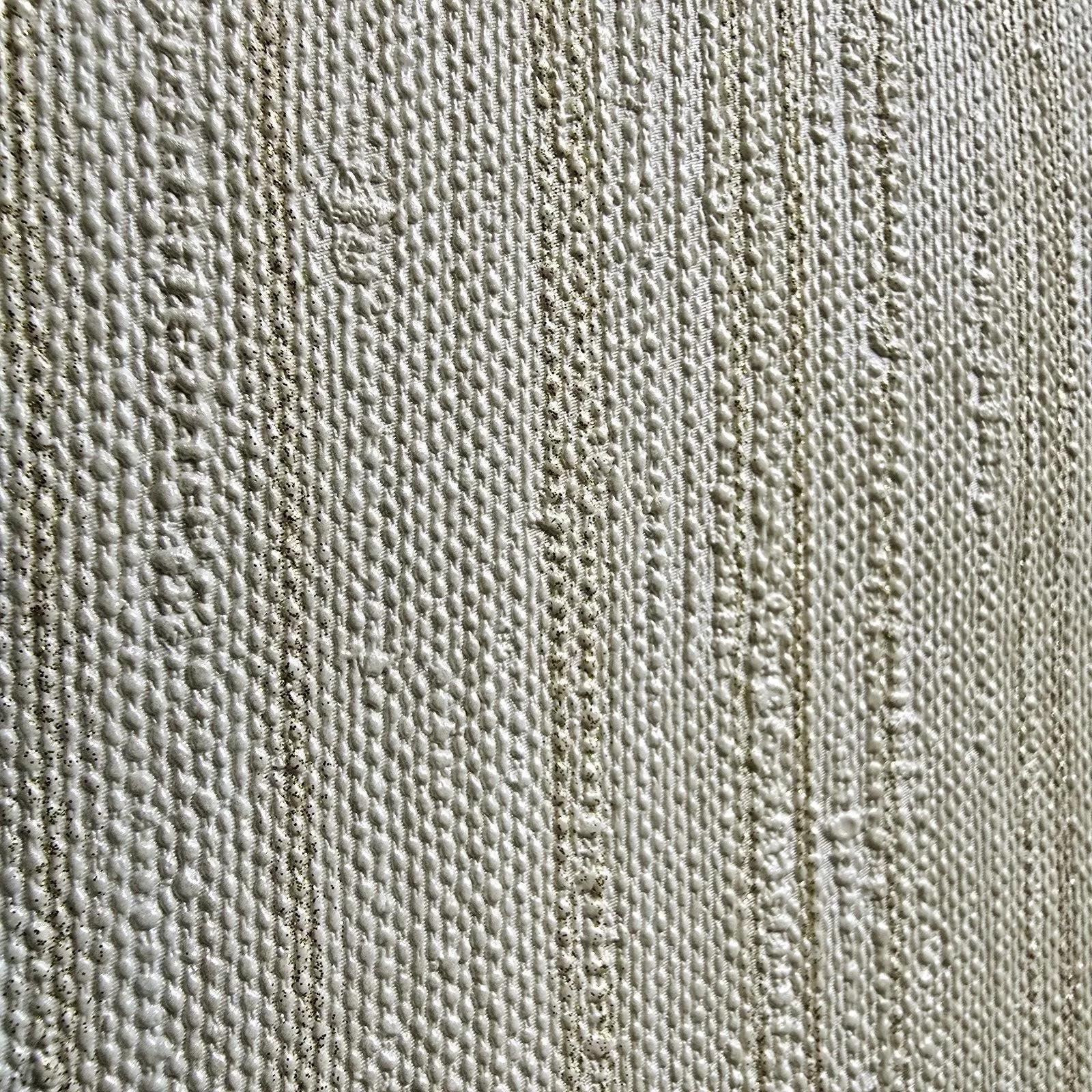 Tan Beige Cream Gold Metallic Faux Thread Stria Lines Fabric Textured ...