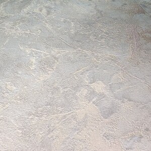 Embossed Pearl Ivory Cream Gold Metallic Faux Plaster Textured Modern ...
