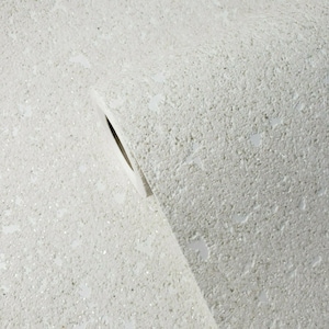 May include: White textured wallpaper with a subtle sparkle. The wallpaper has a rough, uneven surface.