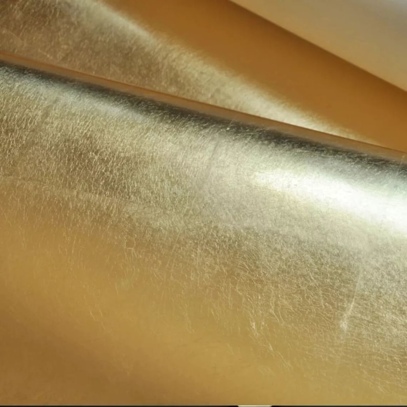 Square tile foil gold metallic Modern Wallpaper contemporary wallcoverings roll image 3