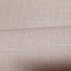 Indie pink faux linen textile woven fabric textured Sackcloth modern wallpaper