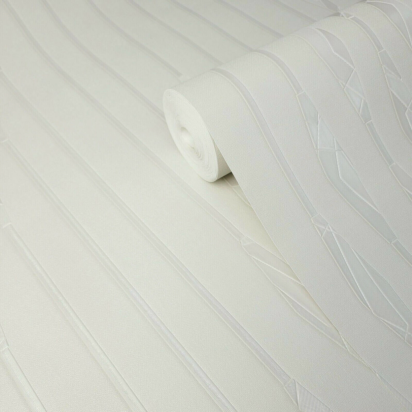 Contemporary Herringbone Zig Zag Lines Chevron off White Etsy