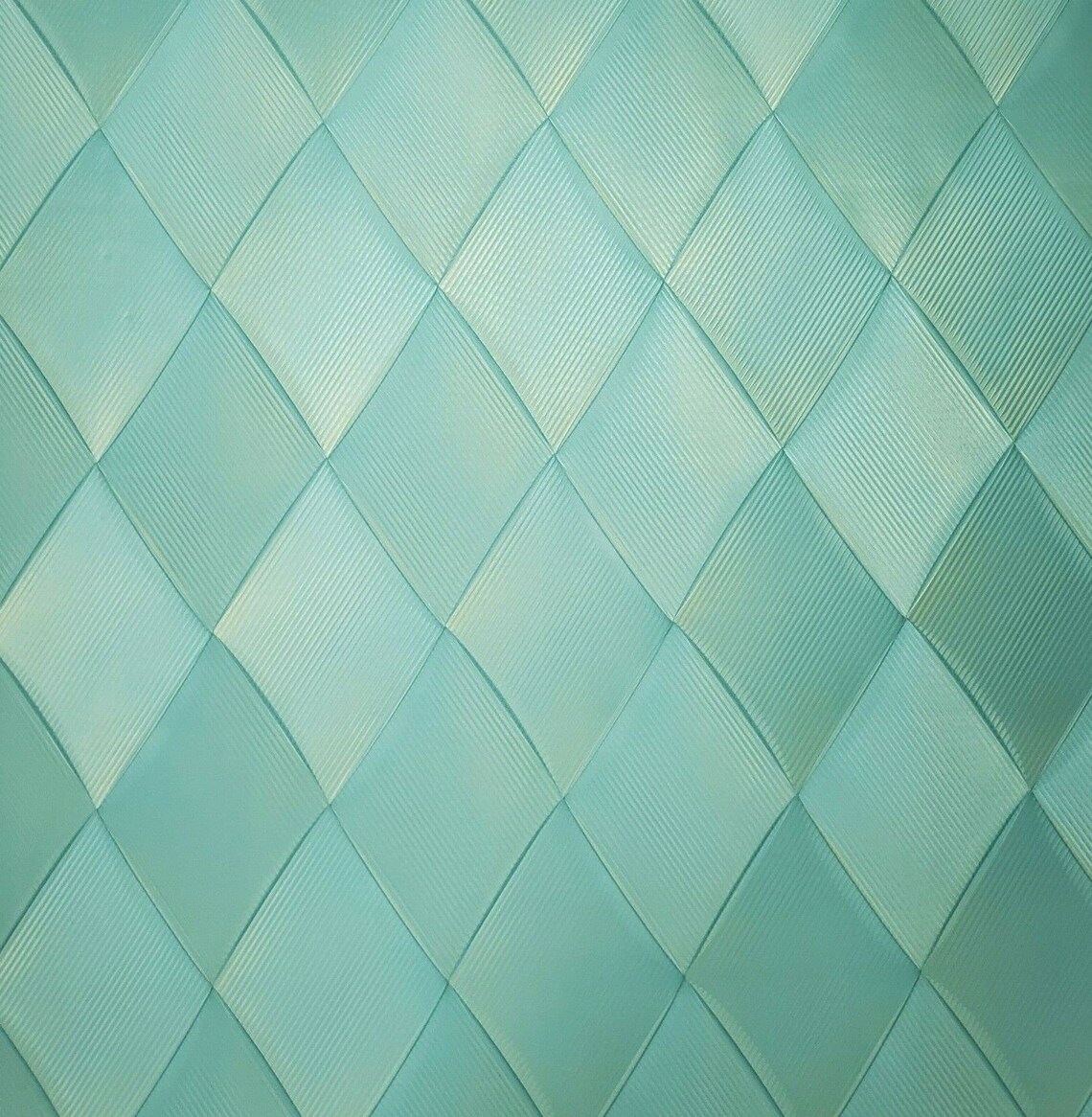 Wallpaper Turquoise Blue Green Gold Metallic Textured Diamond - Etsy