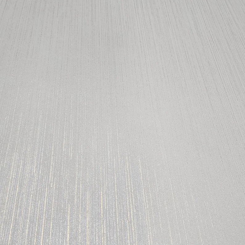 Plain Non-woven Modern Ivory off White Gold Metallic Faux Fabric Lines ...