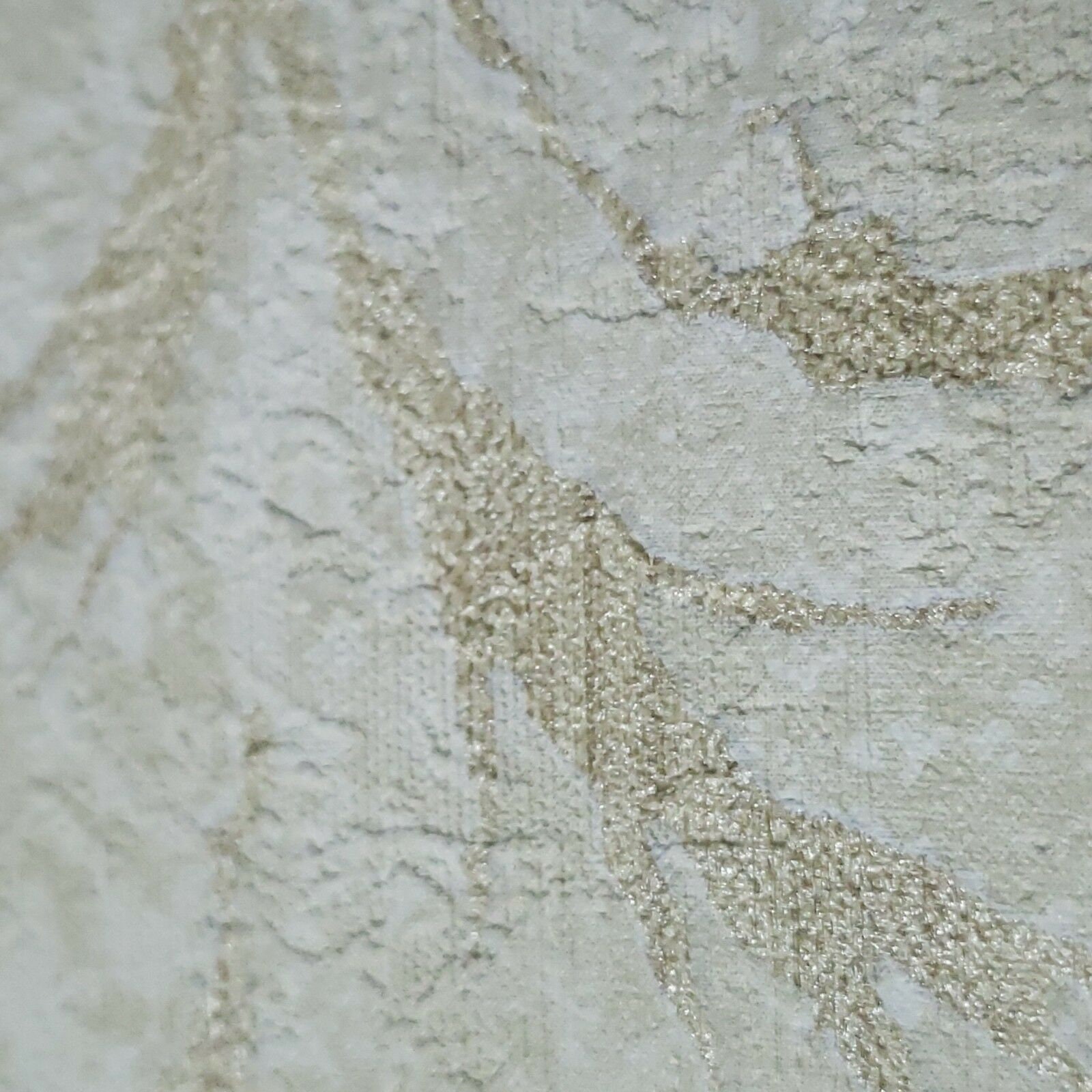 Victorian Wallpaper Brass Gold Metallic off White Beige Damask - Etsy
