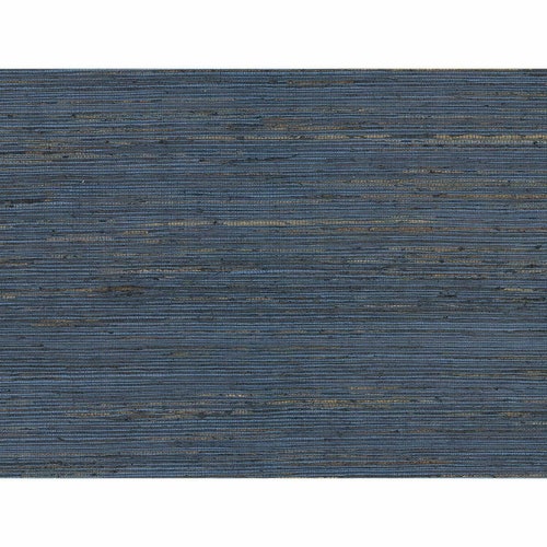 Navy Blue Natural Grasscloth Wallpaper - Etsy
