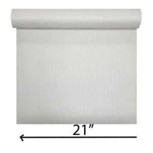 Plain Non-woven Modern Ivory off White Gold Metallic Faux Fabric Lines ...