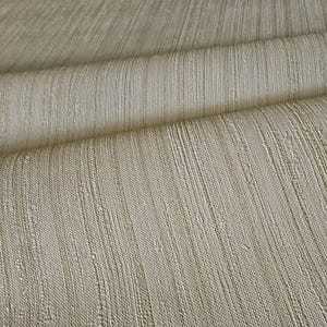 Tan Beige Cream Gold Metallic Faux Thread Stria Lines Fabric Textured ...