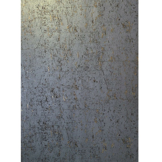 Faux Cork Wallpaper Industrial Dark Gray Silver Bronze Gold - Etsy Faux Cork Wallpaper Industrial Dark Gray Silver Bronze Gold - Etsy