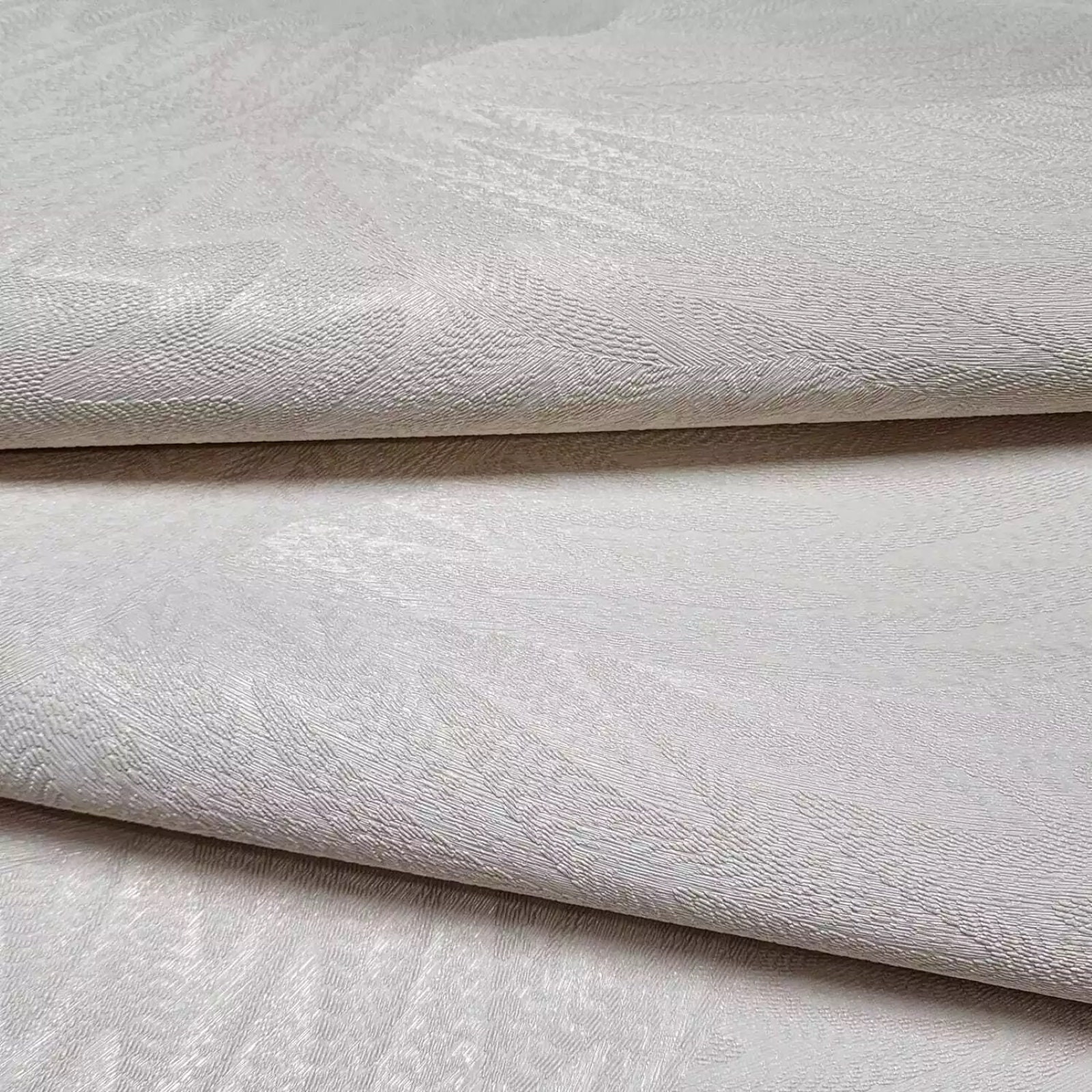 Embossed off White Swirled Circles Faux Plaster Textured Modern ...