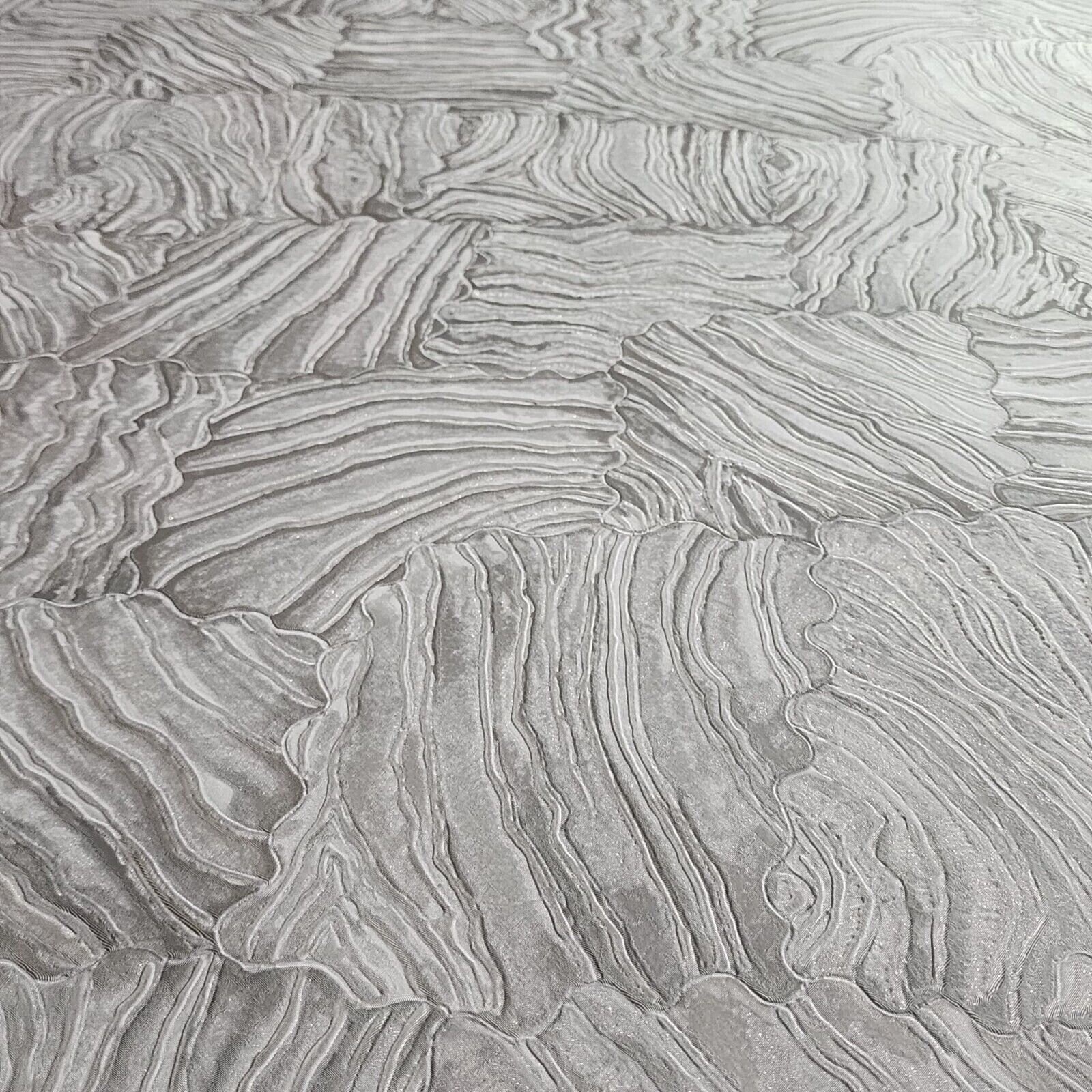 Taupe Tan Cream Gold Metallic Glitter Textured Shell Tile Faux Plaster ...