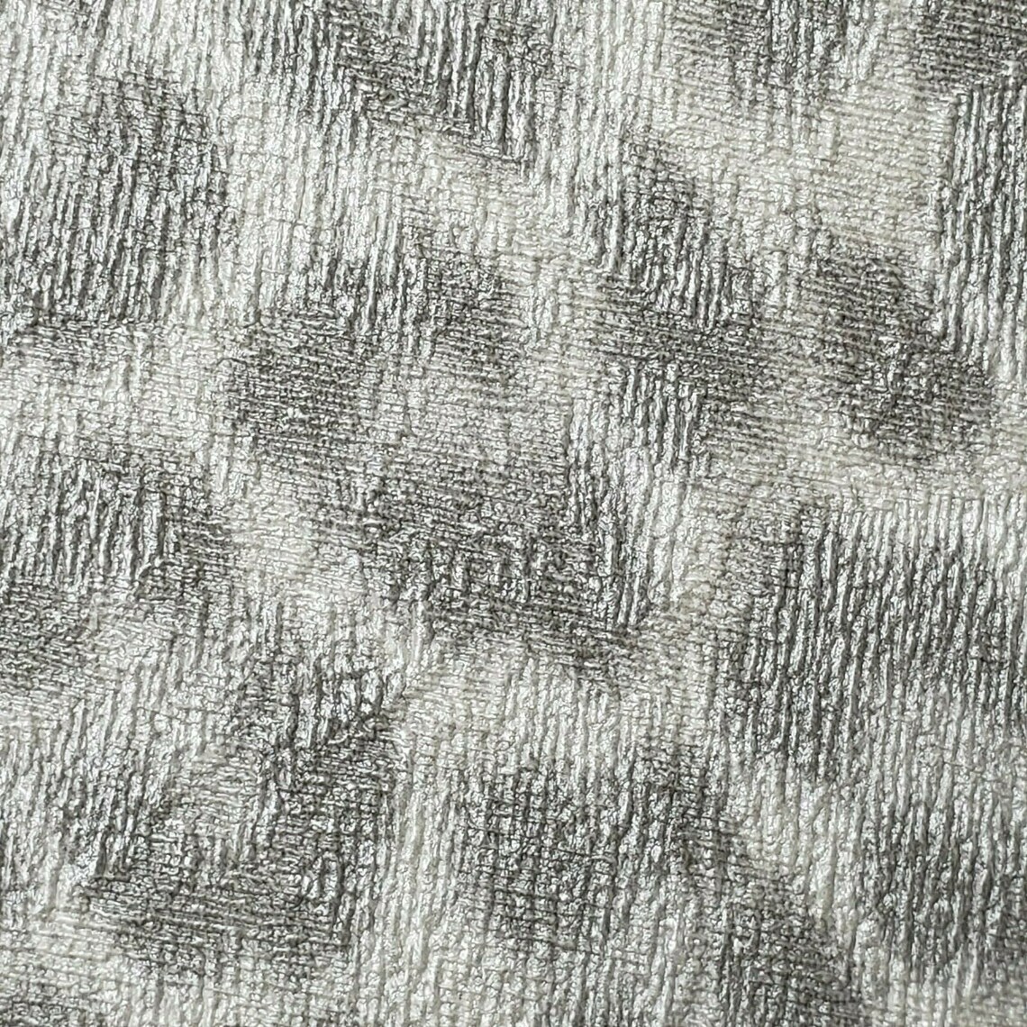 Wallpaper Gray White Silver Metallic Textured Leopard Cheetah Etsy