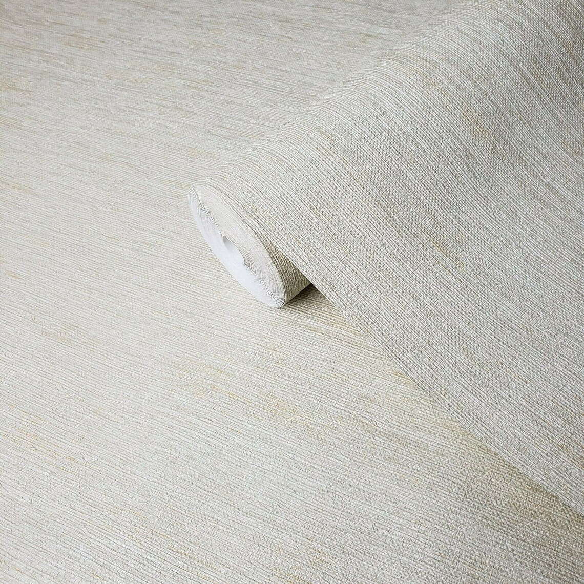 Rustic Olive Beige & Green Faux Grasscloth Textures Wallpaper Etsy