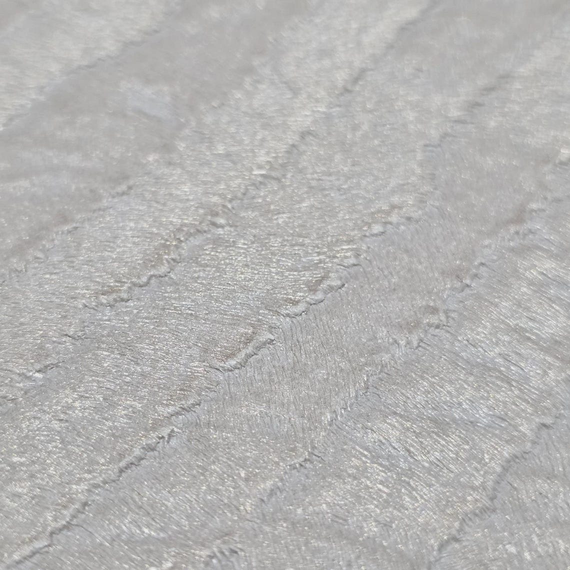 Satin Ivory Gold Metallic Faux Fabric Vertical Stripes Textured Lines ...