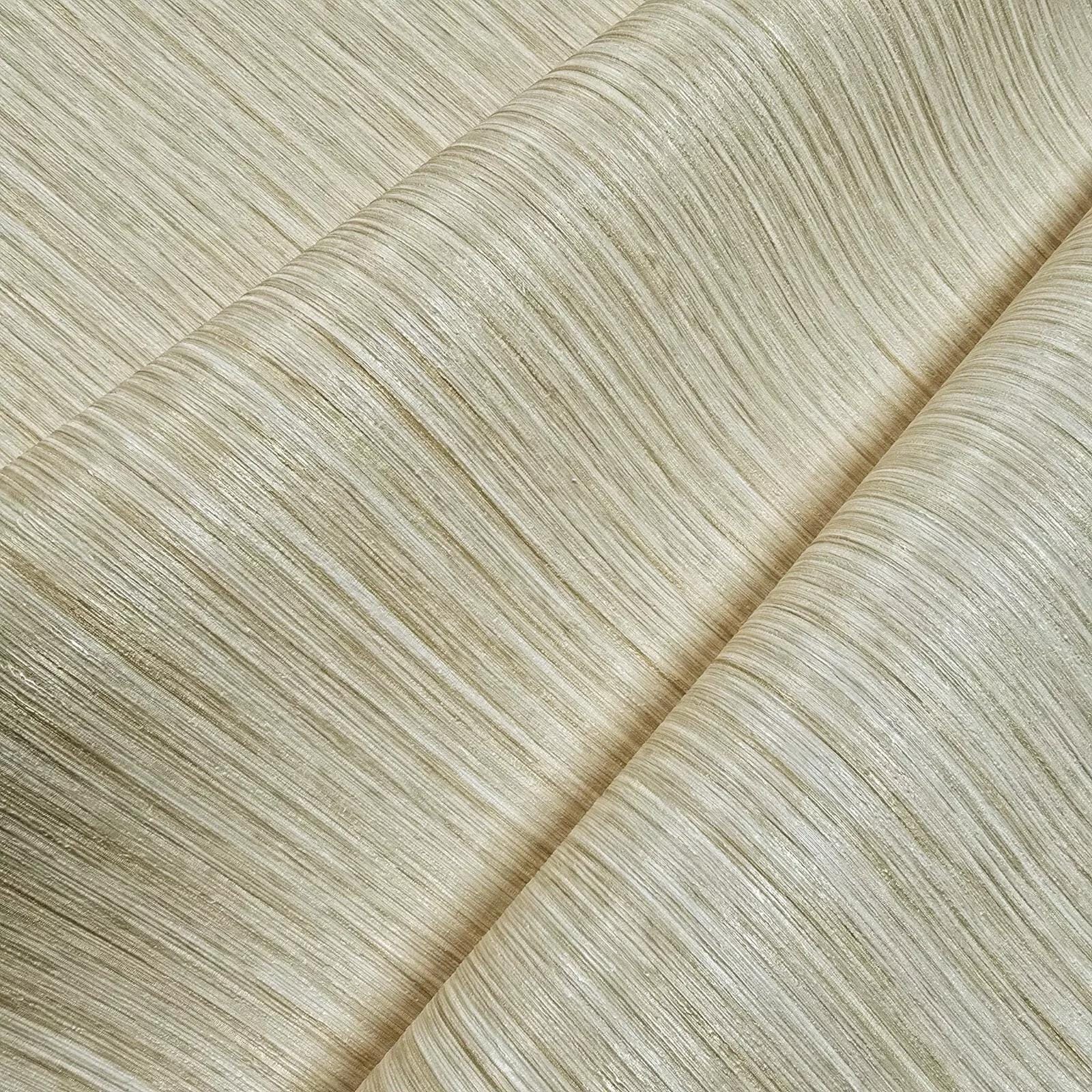 Wheat Golden Tan Beige Cream Stria Lines Faux Fabric Textured Modern ...