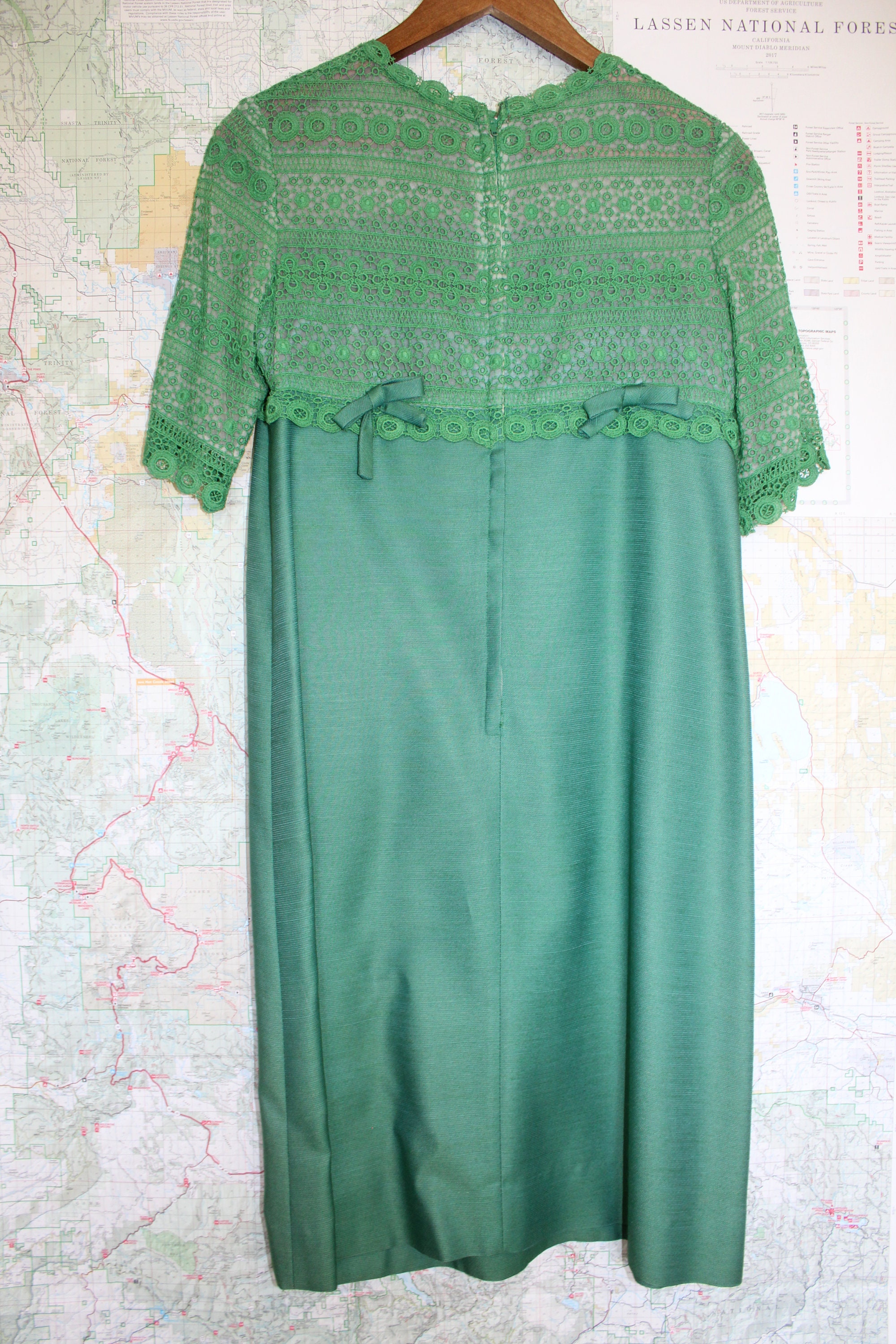 1960s Green Baby Doll Marrimekko Dress main image 1