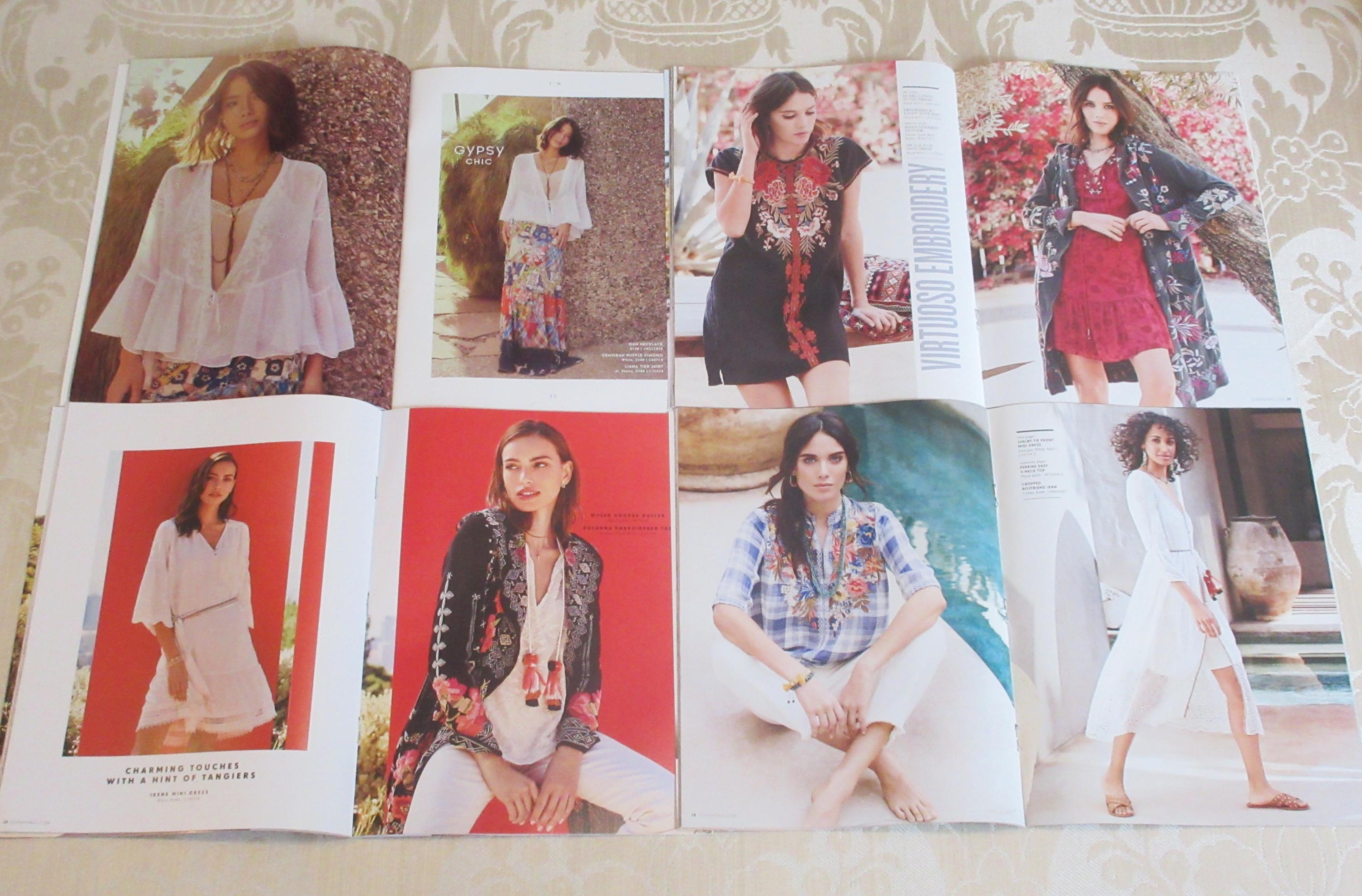Luxe Boho Johnny Was Resort Winter/spring Clothing Catalog Lot 7pc 2017 ...