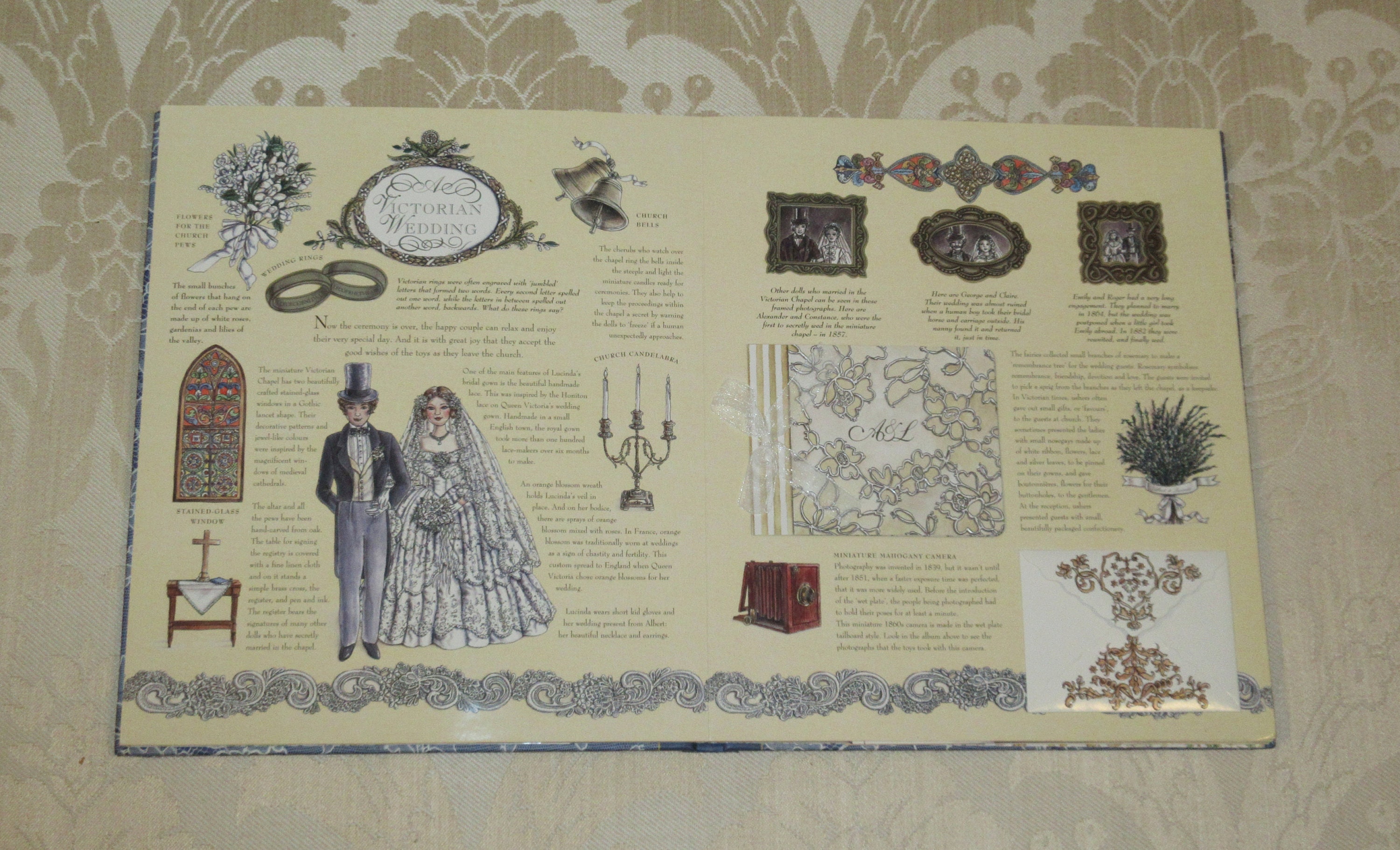 The Enchanted Dolls' House Wedding Victorian Pop-up Book
