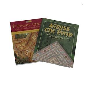 Vintage Romantic Australian British Isles Quilts Home Projects Book Lot 2pc