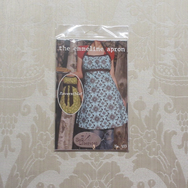 Emmeline Apron Empire Waist Reversible Sew Liberated Pattern One Size
