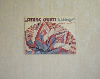 Vintage 70's String Quilts 'n Things Book Marjorie Puckett 1979 Wearable Art