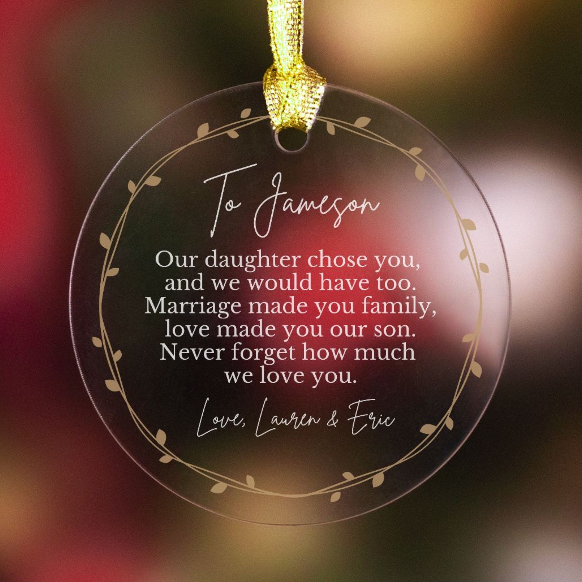 In Law Christmas Gift 
