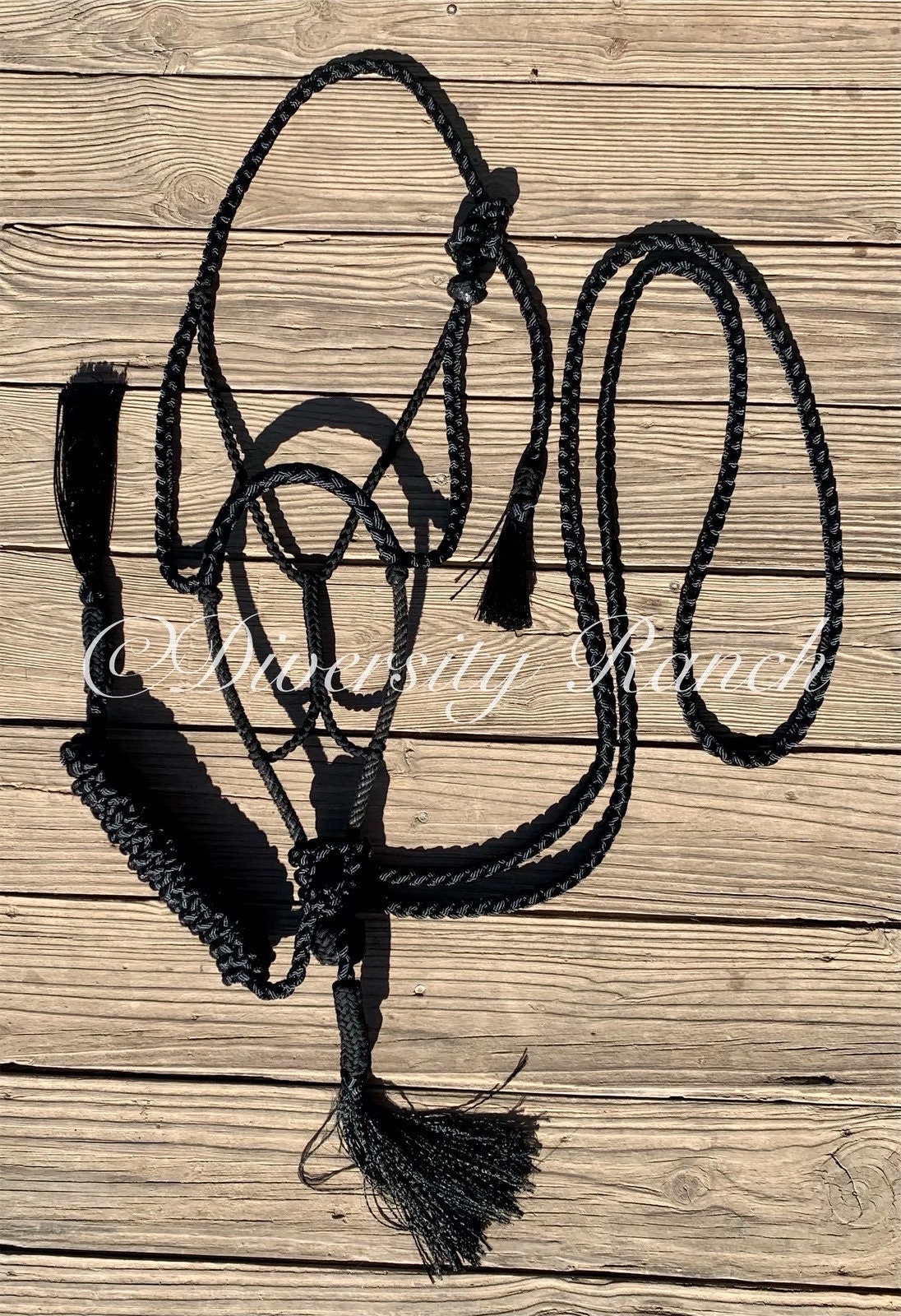 Lariat Rope Training Bosal – 2 Colors Available – Harris Leather &  Silverworks