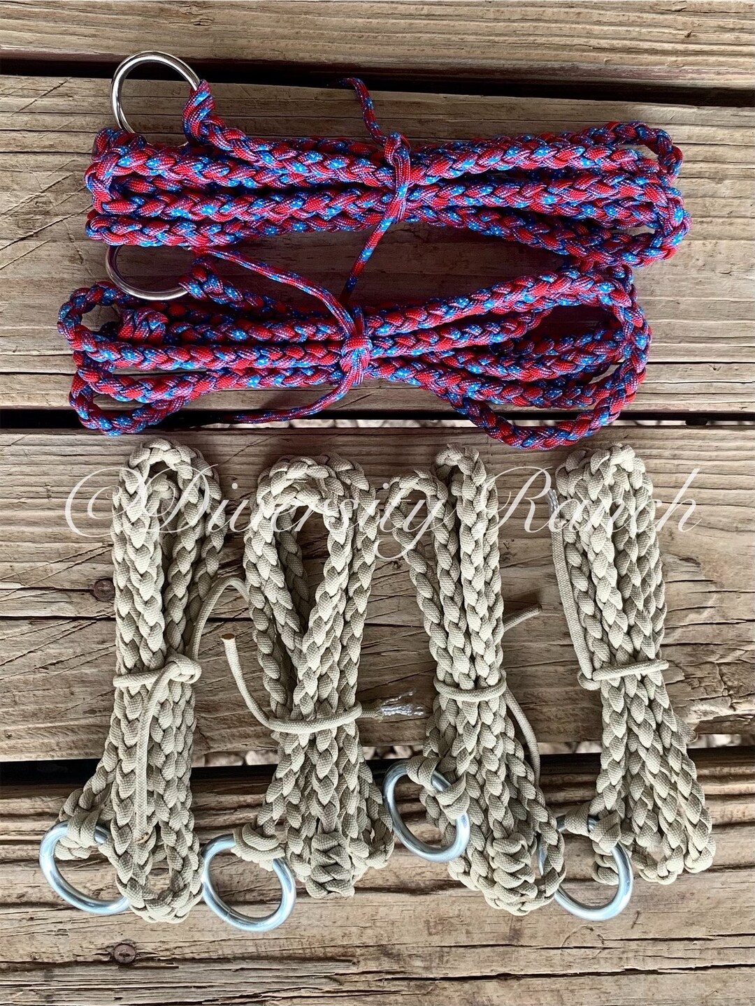 Tie String / Piggin String With Ring / Dog Slip Leash Made to Order Etsy