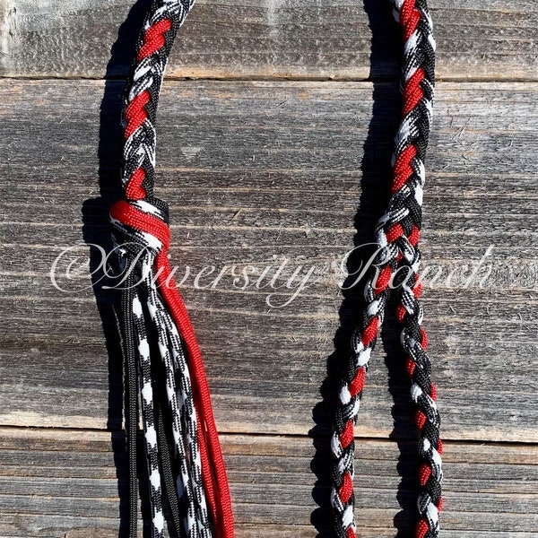 Red, Black & Harmony 2ft Over Under / Popper / Quirt