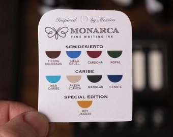 Monarca Ink 5ml Samples