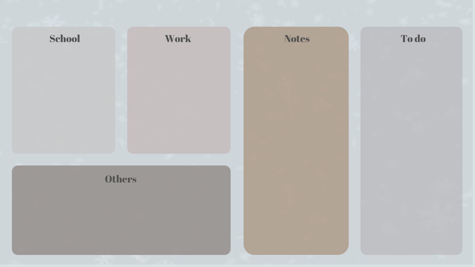 2 Minimalistic Desktop Wallpapers L Wallpaper Organiser L Etsy