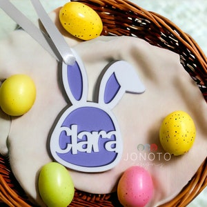 Personalised Easter Name Tag | Easter Bunny Name Tag | Easter Basket Name Tag